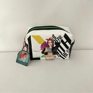 Nikky By Nicole Lee Cosmetic Pouch Bag College Girl